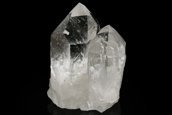 Clear Quartz Crystal Cluster - Brazil #229571
